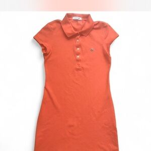 Lacoste Vibrant Orange Polo Shirt